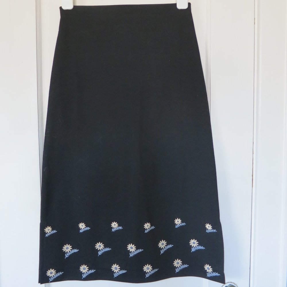 Handmade black skirt